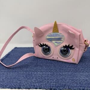 Purse Pets Handbag Pink Bag Girls Fashion Animated Battery Operated Unicorn Cb5